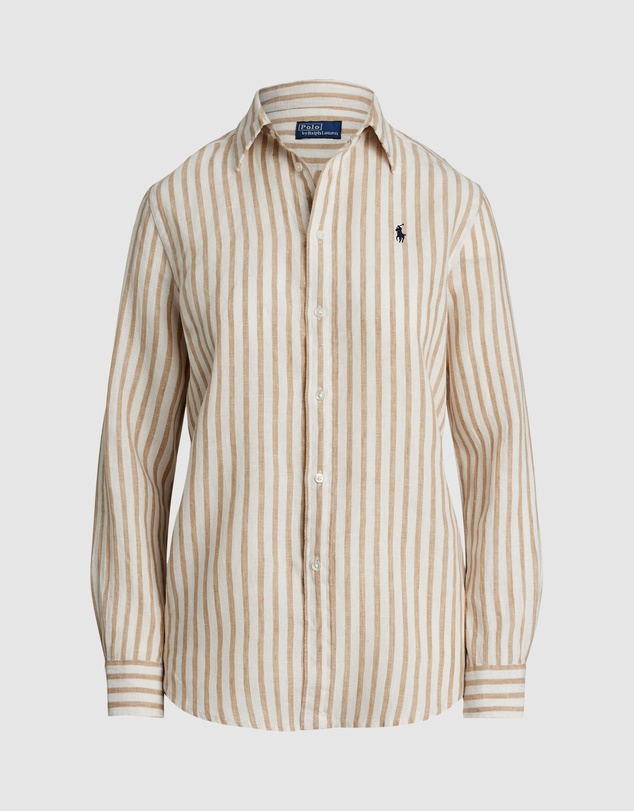 Polo Ralph Lauren - Classic Fit Striped Linen Shirt