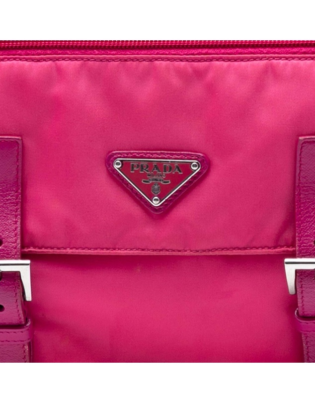 Pre-Loved by Azura Reborn - Pre-Loved Tessuto Zip Double Buckle Messenger Bag
