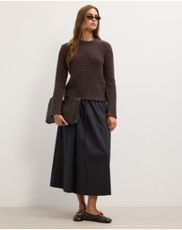 The Fated - Jonah Crew Neck Knit Jumper
