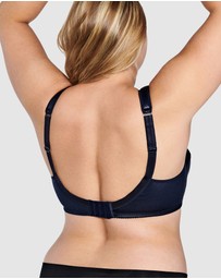 Naturana - Cotton Blend Full Coverage Wide Strap Bra