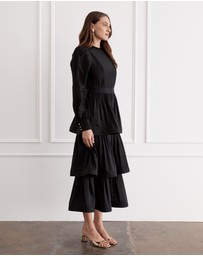 Aqua Blu Australia - Foncé Faye Midi Dress