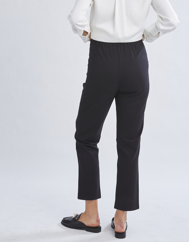 Angel Maternity - Donna High Waist Maternity Work Pants in Black