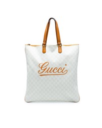Pre-Loved by Azura Reborn - Pre-Loved GG Supreme Heritage Logo Flat Zip Tote