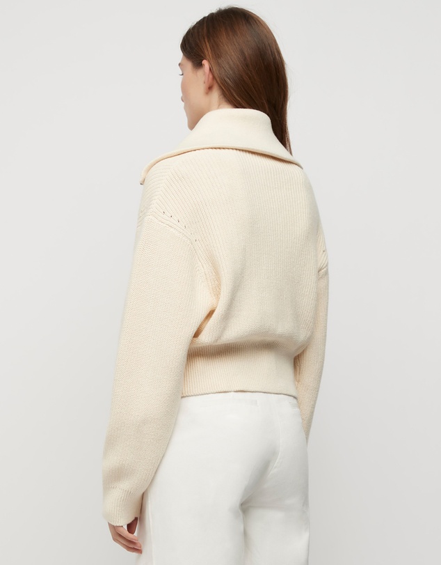 FRIEND of AUDREY - Astrid Double Zip Cotton Cardigan