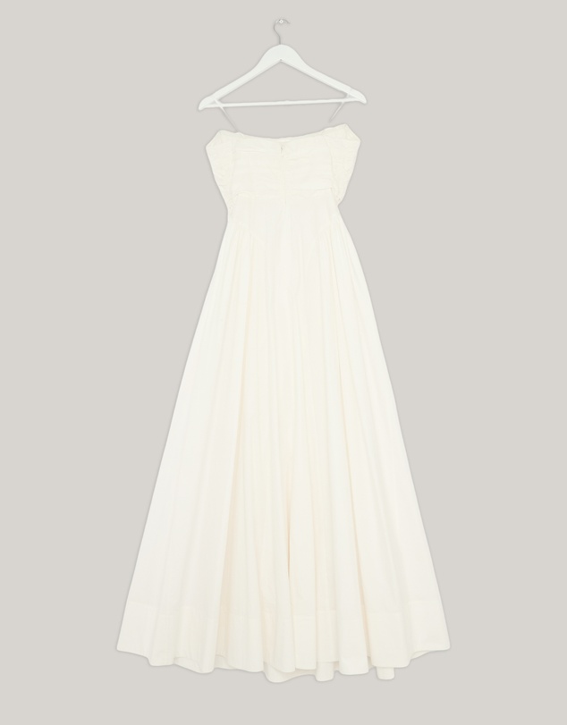Revibe - Repaired Shona Joy Morton Strapless Panelled Maxi Dress - AU 10
