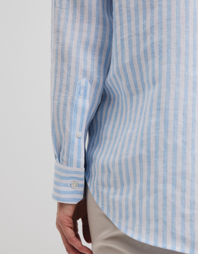 Country Road - Organically Grown Linen Stripe Shirt