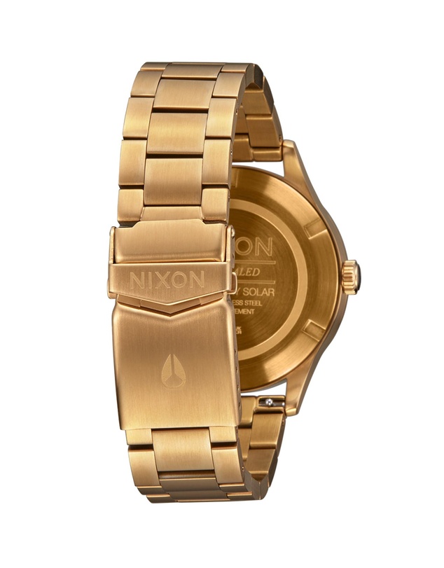 Nixon - Sentry Solar Stainless Steel