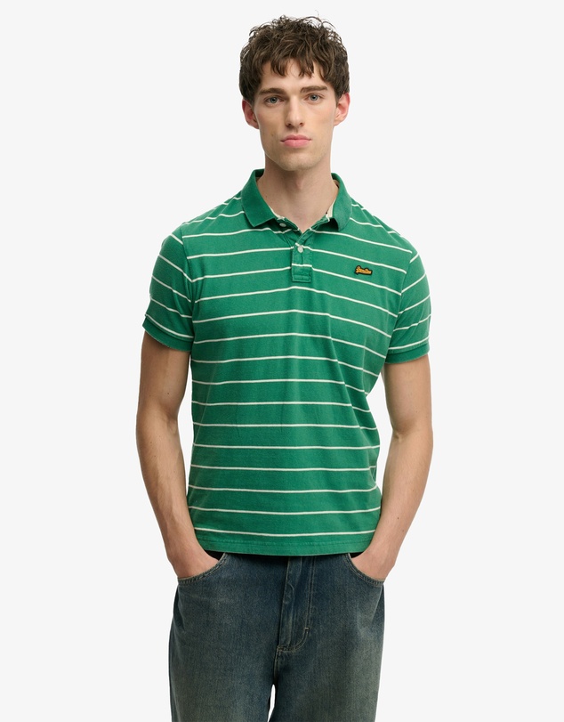 Superdry - Vintage Stripe Jersey Polo