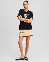 Karl Lagerfeld - Ikon Aquarelle K T-Shirt