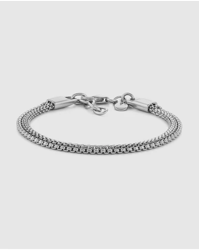 Skagen - Tov Mesh Silver Tone Bracelet