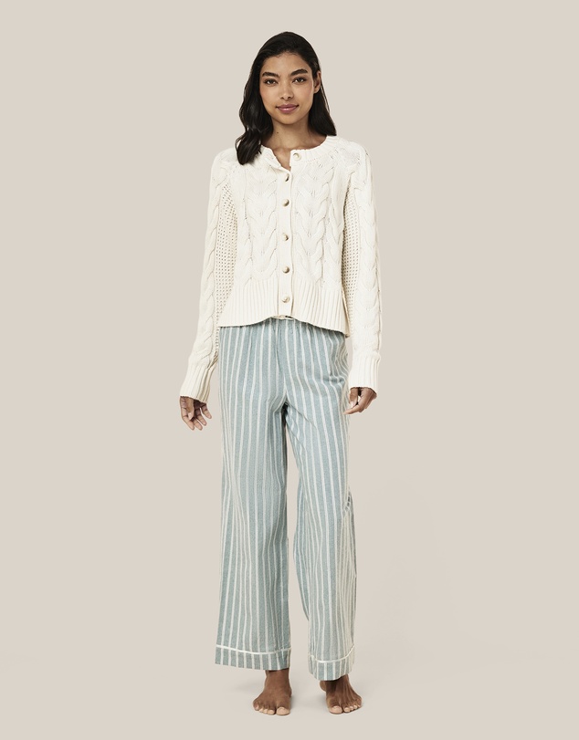 Papinelle - Cosy Cable Cotton Cashmere Cardi