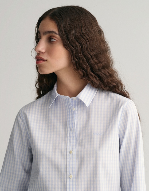 Gant - Regular Fit Gingham Poplin Shirt