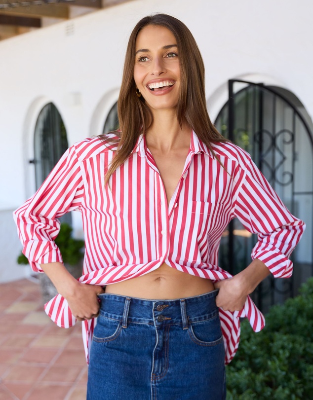 CAMIXA - Poppy Oversize Cotton Shirt