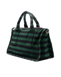 Pre-Loved by Azura Reborn - Pre-Loved Canvas Canapa Righe Striped Satchel