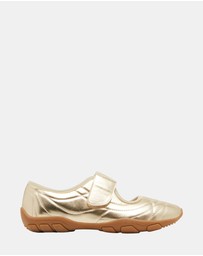Steve Madden - Scooter Gold Sneakers