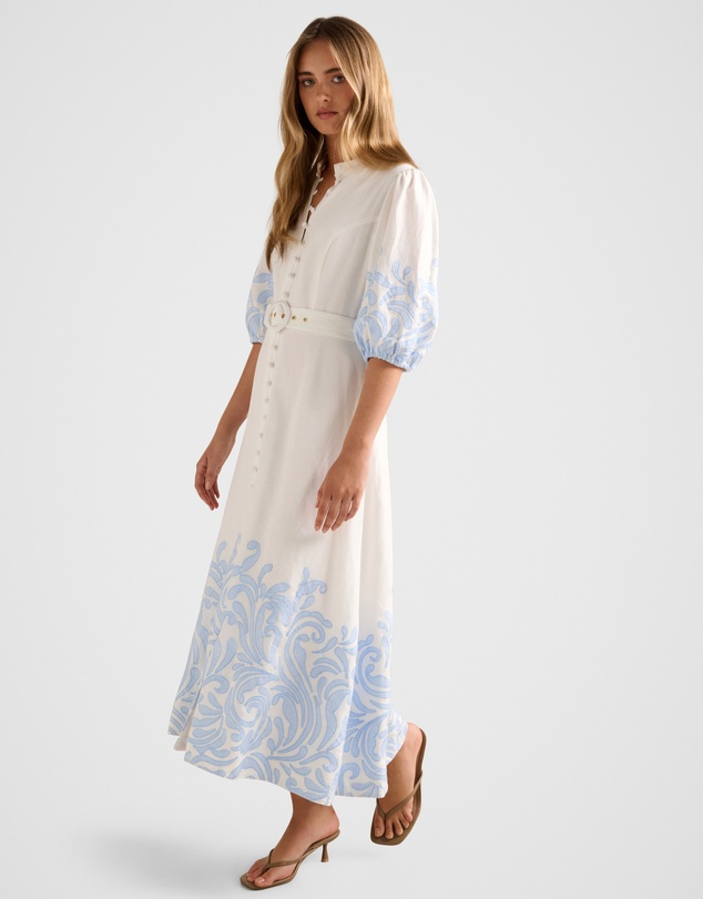Forever New - Esther Embroidered Midi Dress