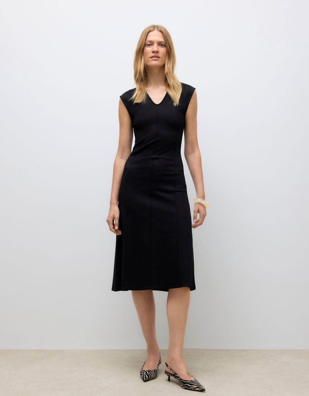 Vero Moda - Timian Fitted Midi Dress