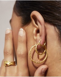 Arms Of Eve - Arabella Gold Hoop Earrings