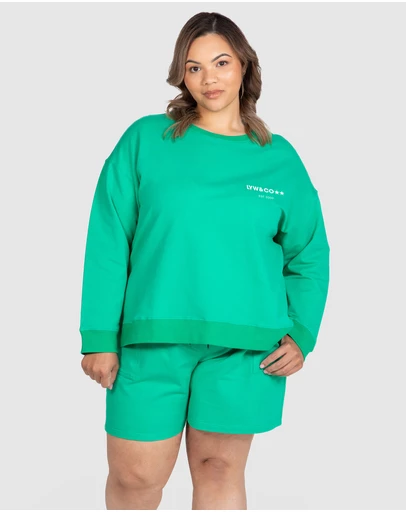 Love Your Wardrobe - LYW & Co Logo Sweat Top