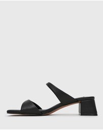 Betts - Argo Block Heel Mule Sandals