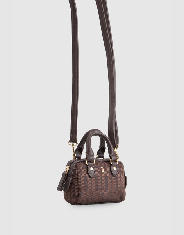 Laura Jones - Jacquard Micro Crossbody Bag