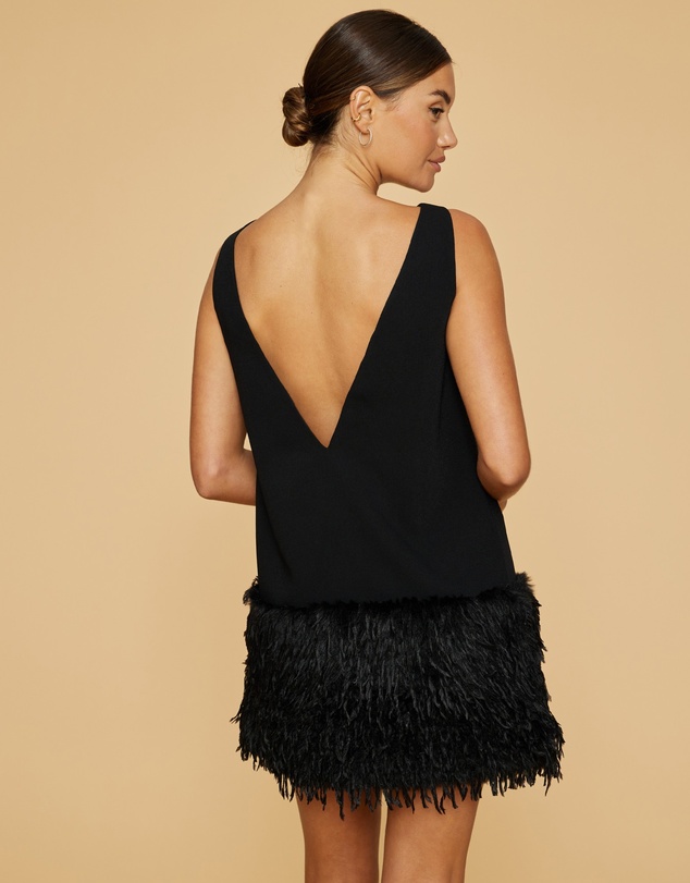 Revibe - Repaired CHANCERY Trace Mini Dress - AU 10
