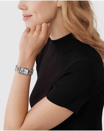 Michael Kors - Mk Empire Silver Tone Analogue Watch