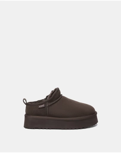 EVERAU - Australian Shepherd Ugg Nano Classic Platform Cow Suede Upper UGG Boots