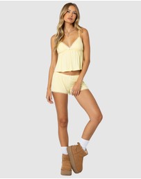 EDIKTED - Buffy Babydoll Tank Top