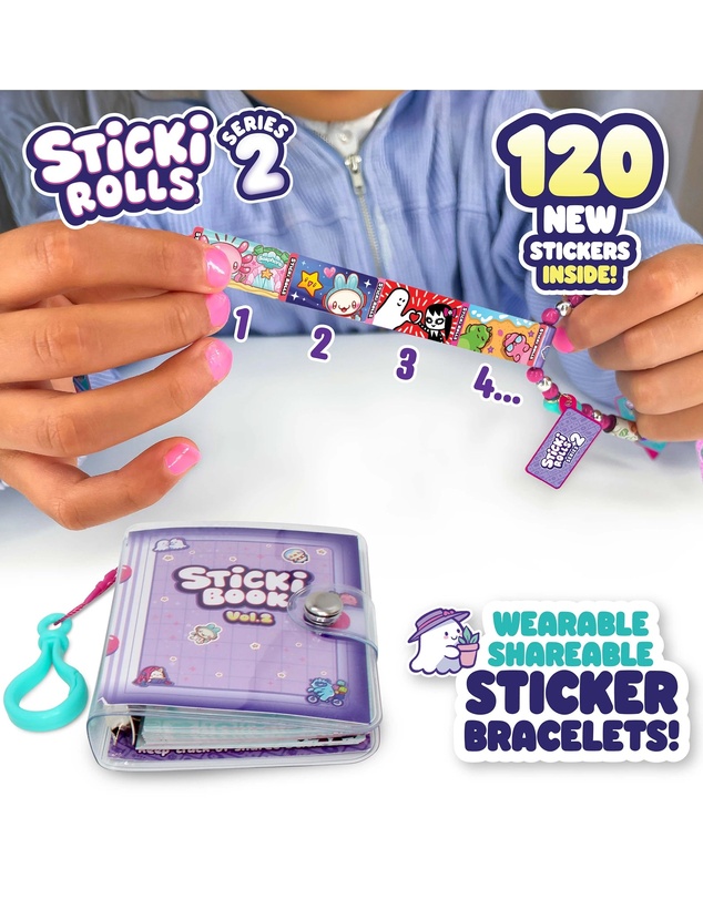 Sticki Rolls - Sticki Book Pack s2