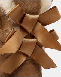 EVERAU - EverAU Ugg Short Back Bow Sheepskin Upper UGG Boots