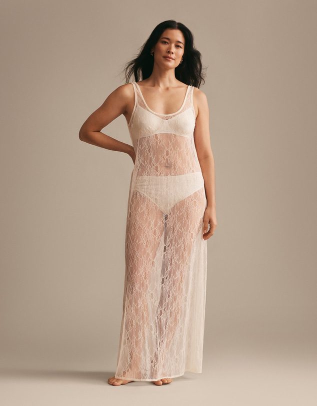 Resting - Stretch Lace Celeste Slip Dress