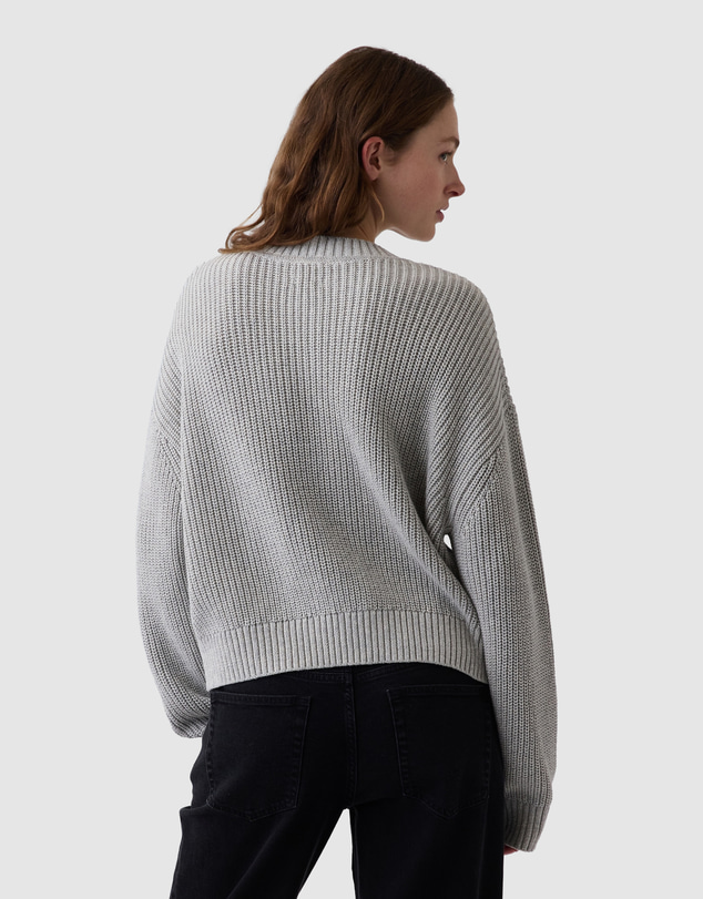 GAP - Cotton Shaker V-Neck Pullover