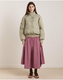 Damson Madder - Chachi Bomber Jacket