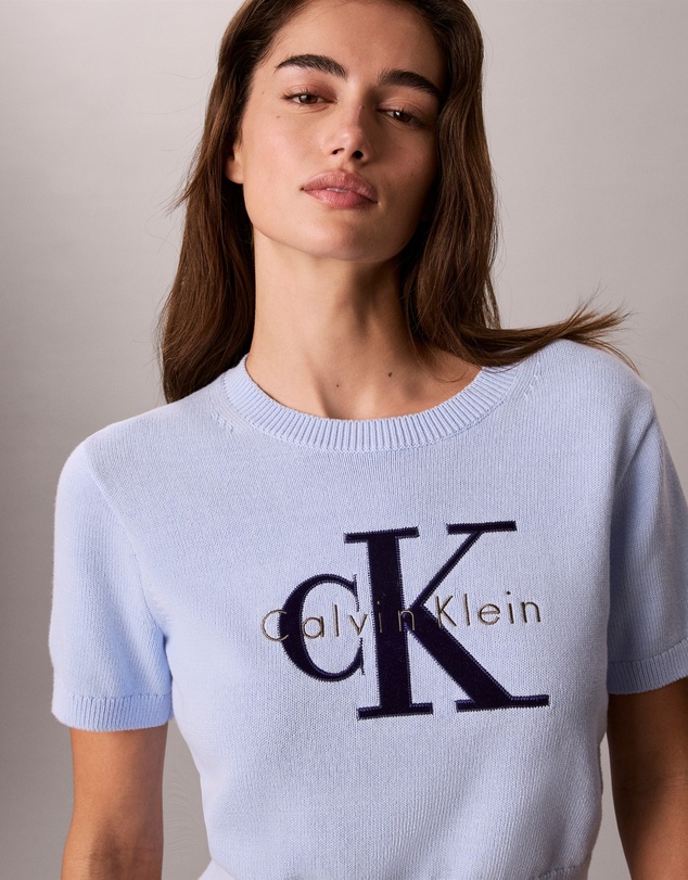 Calvin Klein Jeans - Monologo Short Sleeve Jumper