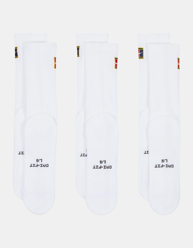 Nike - Nike Everyday Elevated Crew Socks 3-Pack
