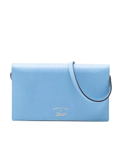 Pre-Loved by Azura Reborn - Pre-Loved Dollar Calfskin Swing Wallet On Strap