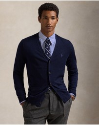 Polo Ralph Lauren - Slim Fit Washable Wool V-Neck Cardigan
