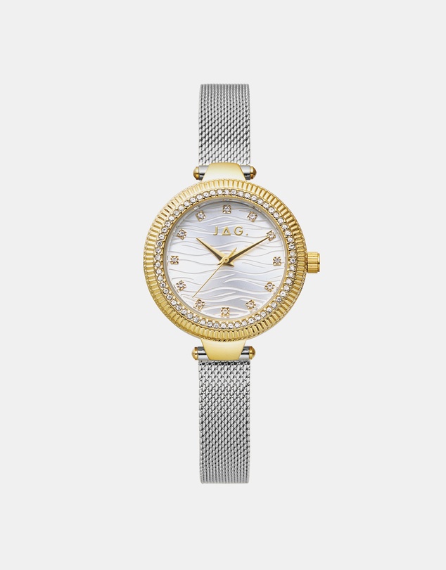 Jag - Maddy Womens Silver Dial 31mm Gold & Silver Watch