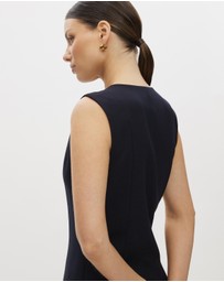 Minima Esenciales - Fika Tailored Midi Dress