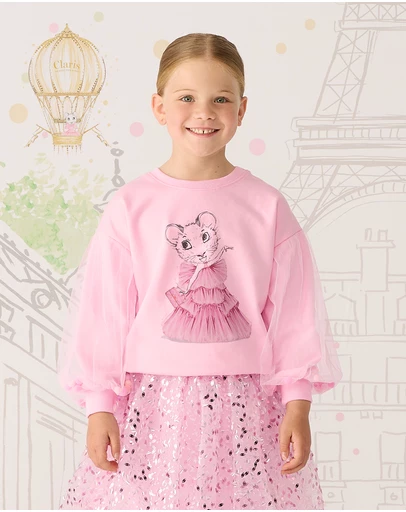 Rock Your Kid - Claris the Mouse Sweatshirt