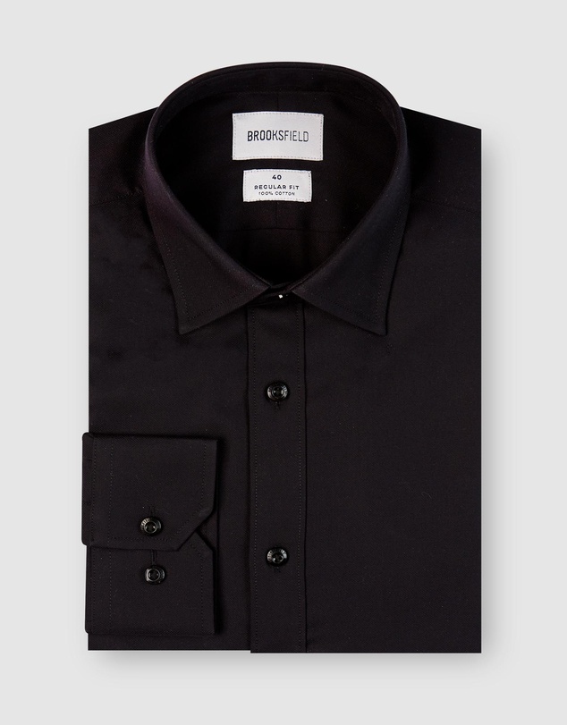 Brooksfield - Staple Textured Business Shirt