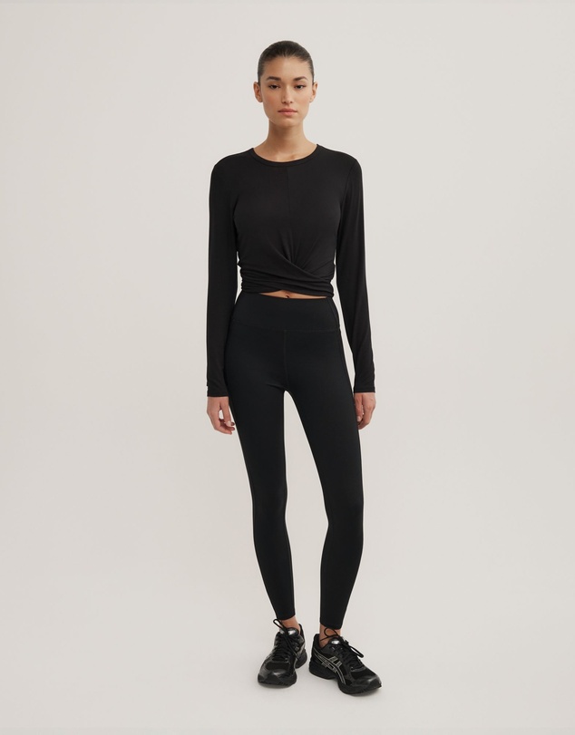 Witchery - Cross Front Long Sleeve Top