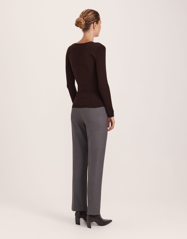 SABA - Janet Merino Wool Scoop Neck Knit