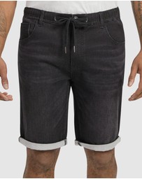 Johnny Bigg - Deran Knit Denim Short