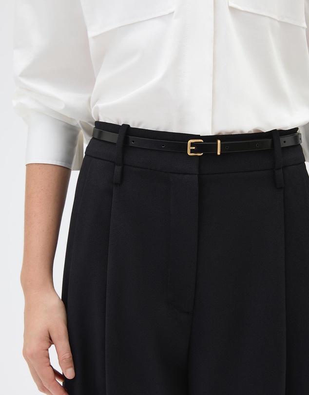 Oroton - Remi 12mm Box Leather Belt
