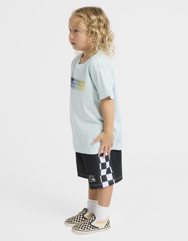 Quiksilver - Boys 2 to 7 Omni Check T-Shirt