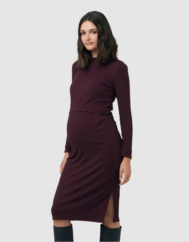 Ripe Maternity - Ruby Double Up Nursing Dress