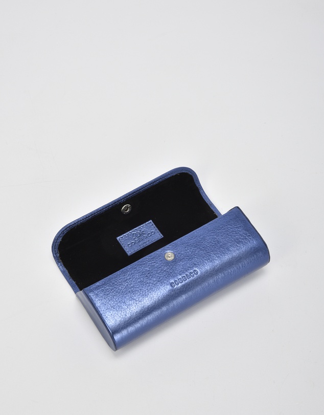 Cobb & Co - Idol Metallic Leather Glasses Case
