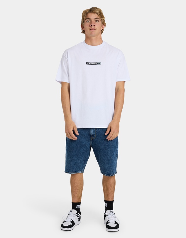 Quiksilver - Mens Omni Oversized Bar T-Shirt